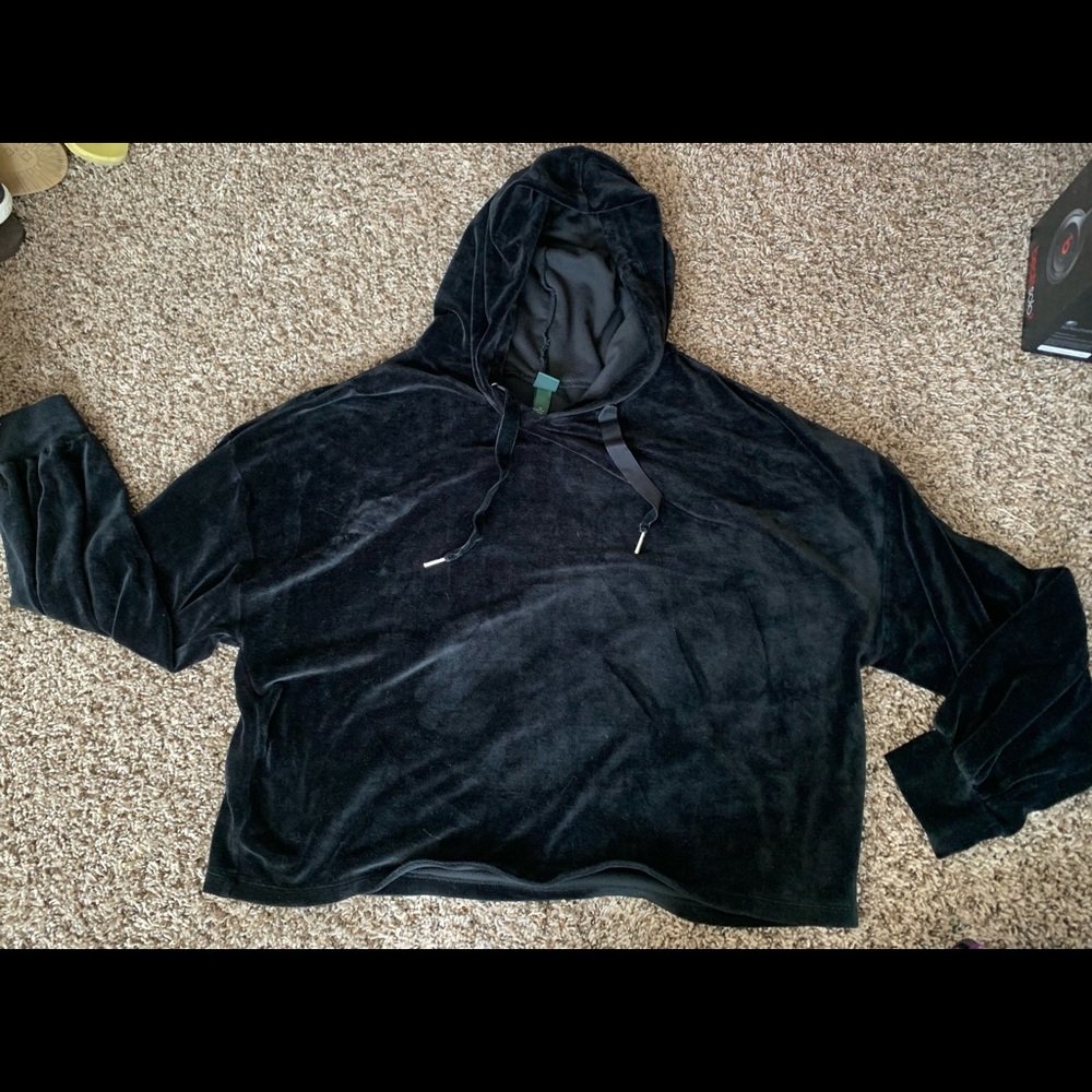 Wild Fable Velvet Hoodie